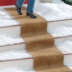 Unused 18”wide x 118” long, anti-slip Snow Carpet